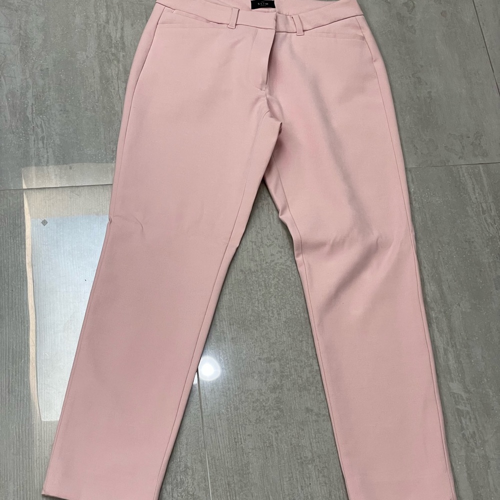 Slim cropped work pants